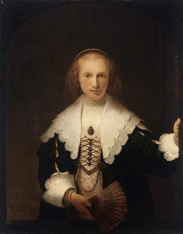 Portrait of Agatha Bas (mk33), REMBRANDT Harmenszoon van Rijn